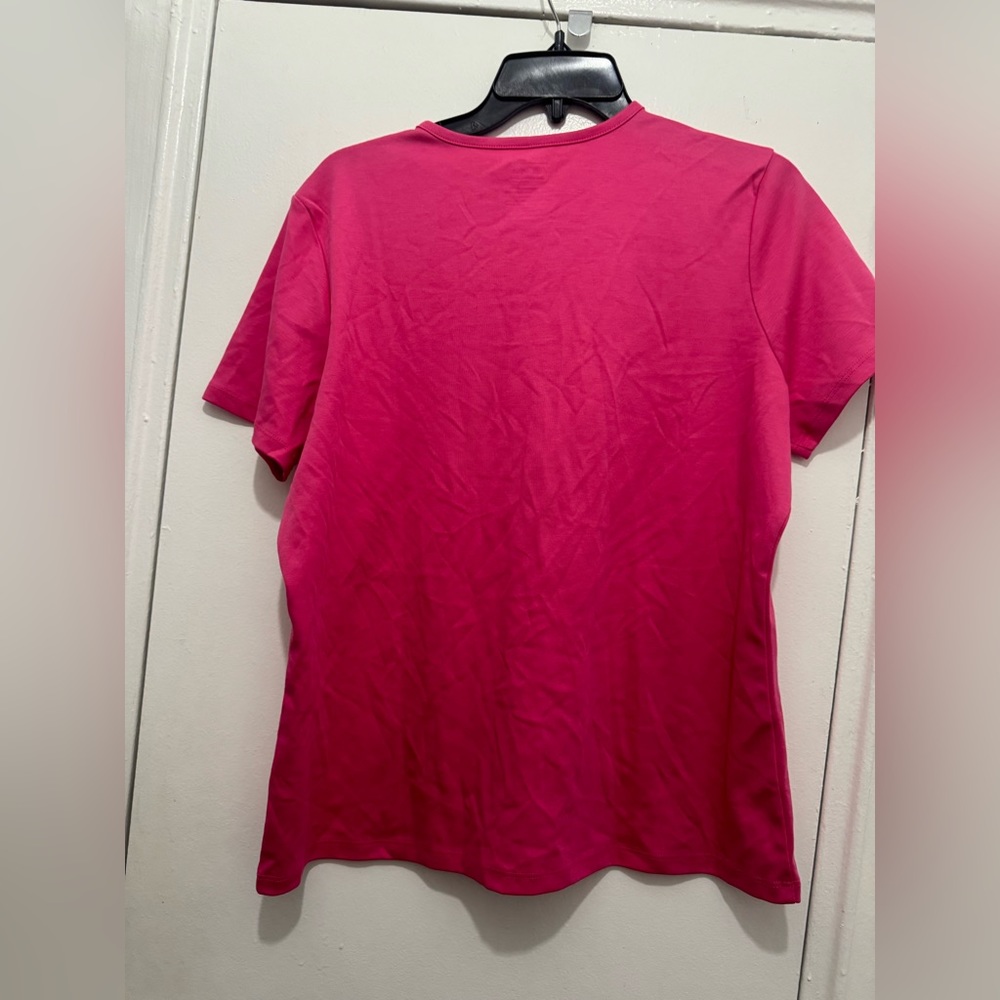 L.L. Bean  Women's T Shirt Short Sleeve size L - Picture 2 of 4